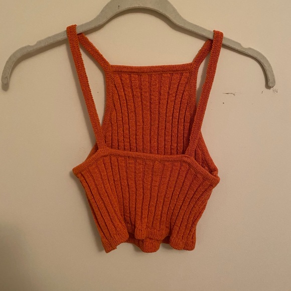F21 orange crop top - Picture 3 of 3
